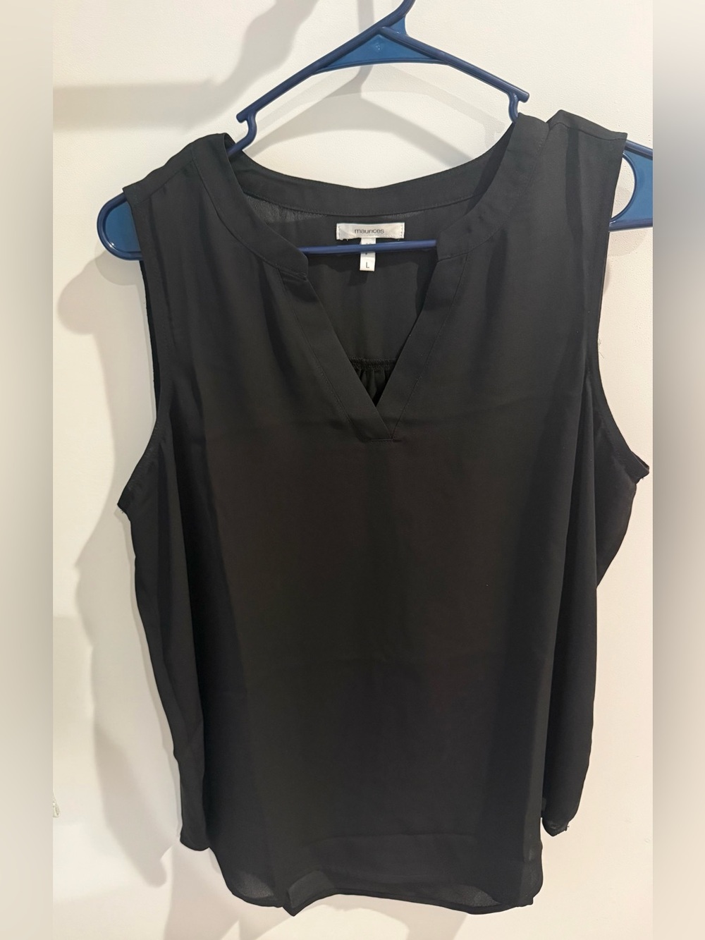Maurices Black Sleeveless V-Neck Camisole